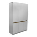 Dulap de haine Merzia, Sonoma, 120x47x183 cm, detaliu produs