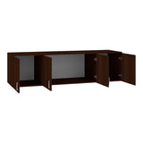 Dulap cu patru uși Royal Loft, Sonoma, 200x58x53 cm - Wenge