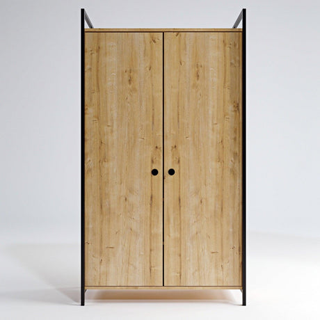 Dulap de Haine Starlex, Stejar, 100x180x40 cm