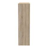 Dulap dormitor cu 2 usi glisante cu oglinda Aparador, Sonoma, 180x60x220 cm - Stejar