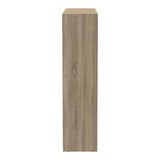 Dulap dormitor cu 2 usi glisante cu oglinda Aparador, Sonoma, 240x60x240 cm - Stejar