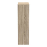 Dulap dormitor cu oglinda Korredor, Alb, 160x60x220 cm - Stejar
