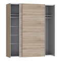 Dulap dormitor Noez, Stejar, 170x61x190 cm, imagine suplimentara