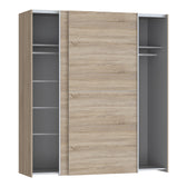 Dulap dormitor Noez, Stejar, 170x61x190 cm, imagine suplimentara