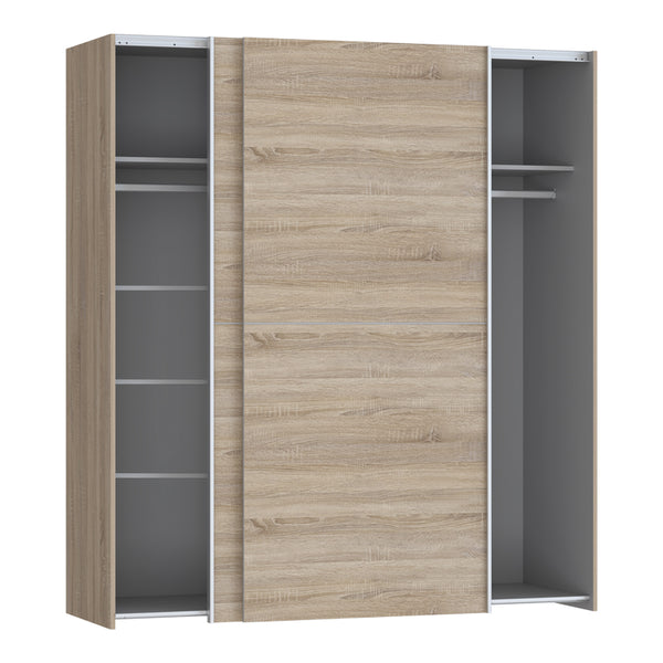 Dulap dormitor Noez, Stejar, 170x61x190 cm