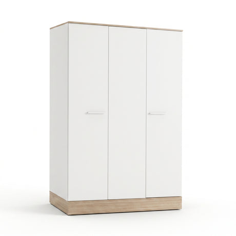 Dulap Haine Adore Base, 3 usi, Alb, 120x197x52 cm