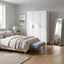 Dulap Haine Adore Country, 3 usi, Alb, 103x199x51 cm, imagine suplimentara