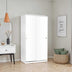 Dulap Haine Adore cu 2 usi glisante si 6 compartimente, Alb, 94x182x52 cm