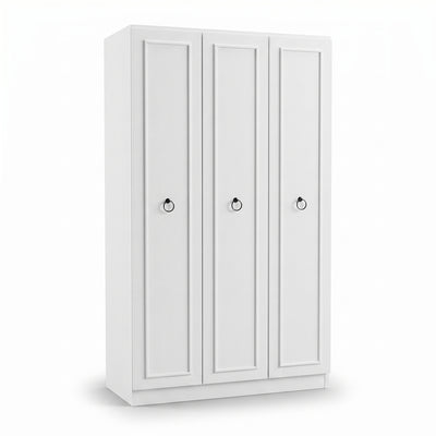 Dulap Haine Adore Hampton, 3 usi, Alb, 103 x 185 x 52 cm