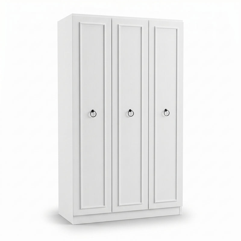 Dulap Haine Adore Hampton, 3 usi, Alb, 103 x 185 x 52 cm