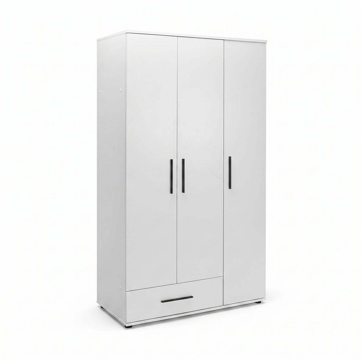 Dulap Haine Adore Trendline, 3 usi, 1 sertar, Alb - Stejar, 103x187x52 cm - Alb