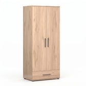 Dulap Haine Adore Trendline cu 2 usi si sertar, 80 x 187 x 52 cm