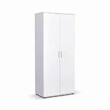 Dulap Haine Adore Trendline cu 2 usi si umeras, Alb - Stejar, 80x187x47 cm - Alb