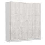 Dulap Haine Kale Country - 2449, Alb, 180x190x52 cm