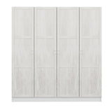 Dulap Haine Kale Country - 2449, Alb, 180x190x52 cm