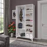 Dulap Haine Venus, Alb, 40x194x104 cm