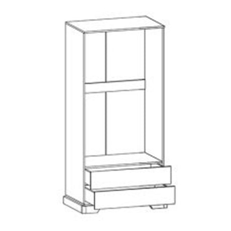 Dulap Jaden frunze duble, Stejar Auriu alb antic, 101x62x198 cm