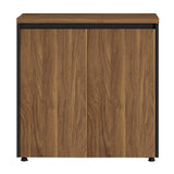 Dulap jos Oscar, nuc-antracit, 80x40x80 cm