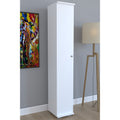 Dulap Juan, alb, 30x35x177 cm, detaliu produs