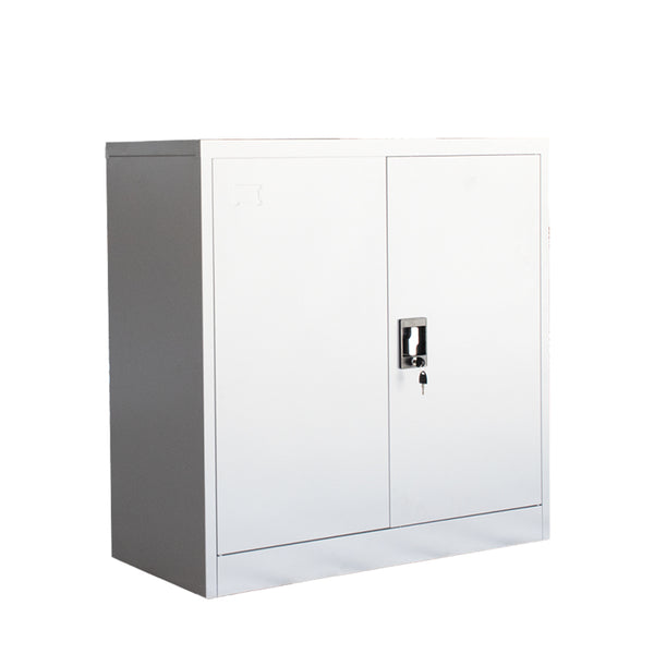 Dulap metalic Armon I, Gri deschis, 90x40x90 cm