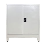 Dulap multifunctional Armon, Metal, 90x45x100 cm - Gri