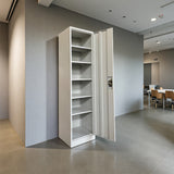 Dulap multifunctional Koya, Metal, 45x50x180 cm - Gri