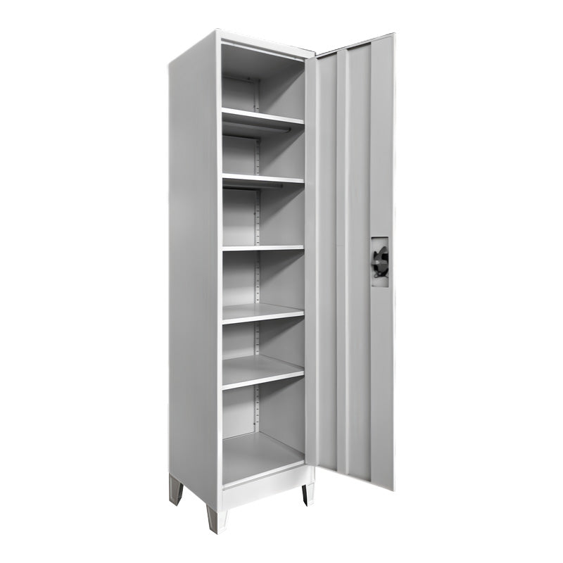 Dulap multifunctional Koya, Metal, 45x50x190 cm - Gri