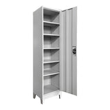 Dulap multifunctional Koya, Metal, 45x50x190 cm - Gri