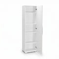 Dulap Multifunctional Adore Diamond, Usa reversibila, 5 rafturi, Alb, 45x169x32 cm, foto produs 10