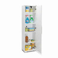 Dulap Multifunctional Adore Diamond, Usa reversibila, 5 rafturi, Alb, 45x169x32 cm, foto produs 11