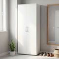 Dulap Multifunctional Adore Porto, 2 usi, 8 rafturi, Alb, 76x187x36 cm, foto produs 11