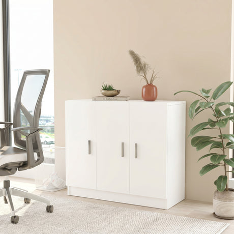 Dulap Multifunctional AR3 - CA, Alb, 89x74x39 cm
