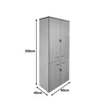 Dulap multifunctional Armadi, Sonoma, 80x40x200 cm