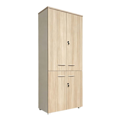 Dulap multifunctional Armadi, Stejar-Bej, 80x40x200 cm, imagine ambient
