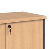 Dulap multifunctional Fesialo, 80x41x80 cm - Natural-Antracit