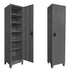 Dulap multifunctional Koya, Metal, Antracit, 45x50x190 cm