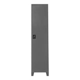Dulap multifunctional Koya, Metal, Antracit, 45x50x190 cm