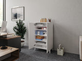 DULAP MULTIFUNCTIONAL Medio - White, Alb, 37x118x70 cm