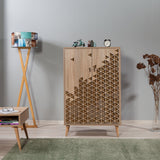 DULAP MULTIFUNCTIONAL Multibox -Multi Purpose Cabinet 5, Stejar Sonoma, 127x36x80 cm