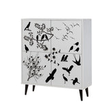 DULAP MULTIFUNCTIONAL Multilüx Multi Purpose Cabinet 3, Alb, 111x36x95 cm
