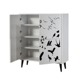 DULAP MULTIFUNCTIONAL Multilüx Multi Purpose Cabinet 3, Alb, 111x36x95 cm