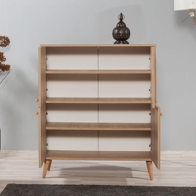 DULAP MULTIFUNCTIONAL Multilüx Multi Purpose Cabinet 7, Stejar Sonoma, 111x36x95 cm