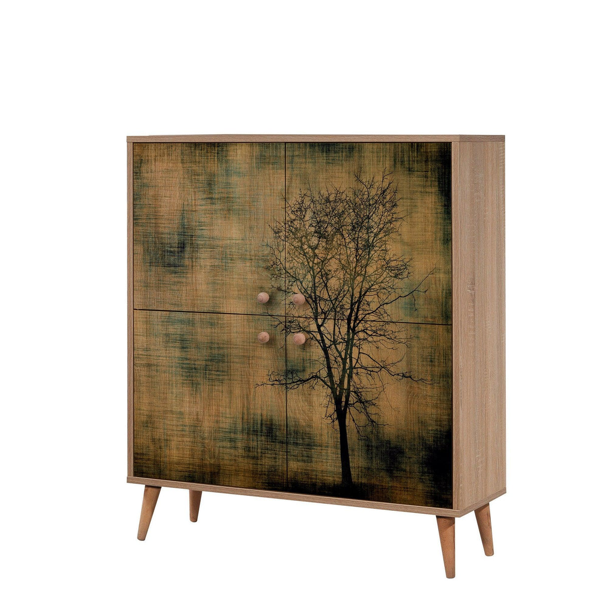 DULAP MULTIFUNCTIONAL Multilüx Multi Purpose Cabinet 7, Stejar Sonoma, 111x36x95 cm