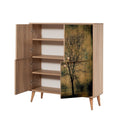 DULAP MULTIFUNCTIONAL Multilüx Multi Purpose Cabinet 7, Stejar Sonoma, 111x36x95 cm