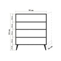 DULAP MULTIFUNCTIONAL Multilüx Multi Purpose Cabinet 7, Stejar Sonoma, 111x36x95 cm