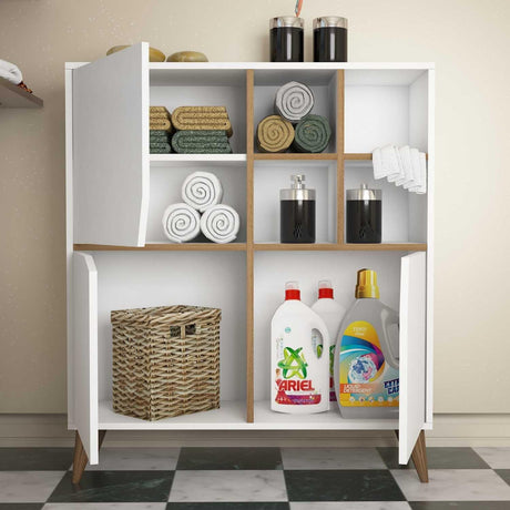 Dulap Multifunctional Pulse, Alb, 30x115x100 cm