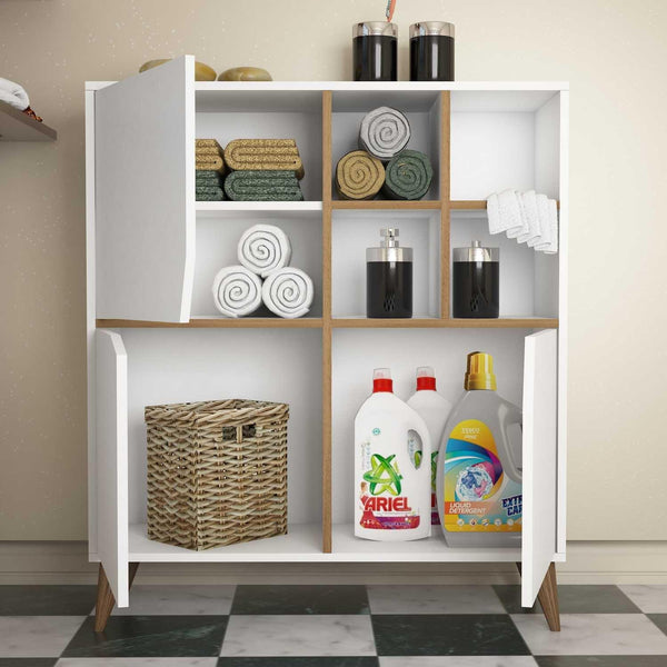Dulap Multifunctional Pulse, Alb, 30x115x100 cm
