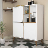 Dulap Multifunctional Pulse Alb, 30x115x100 cm