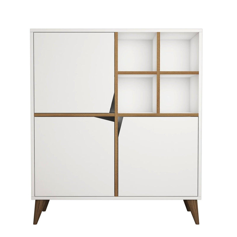 Dulap Multifunctional Pulse Alb, 30x115x100 cm