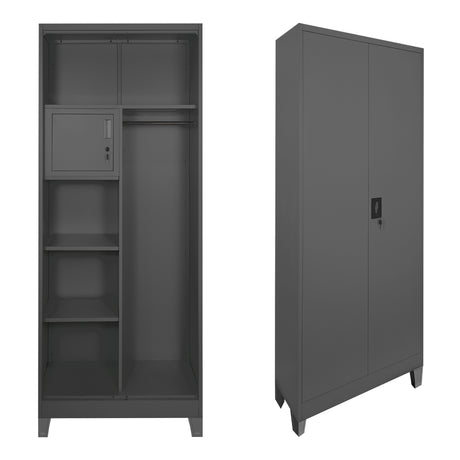 Dulap multifunctional Zogi, Metal, 70x40x190 cm